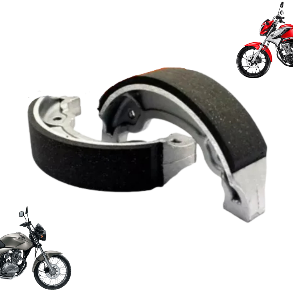 Lona Patins Freio Traseiro/Dianteiro Moto Cg 125 Titan160 Fan 160 Titan 150 em Oferta na Shopee