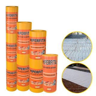 Manta Asfáltica Auto Adesiva Aluminizada Multiuso Calhas Telhas Fácil Aplicação Impermeabilizante em Oferta na Shopee