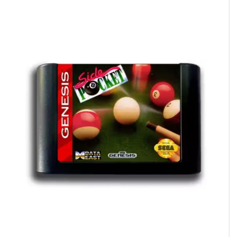 Side Pocket (SINUCA) Mega Drive Mega Drive Jogo Novo de Qualidade