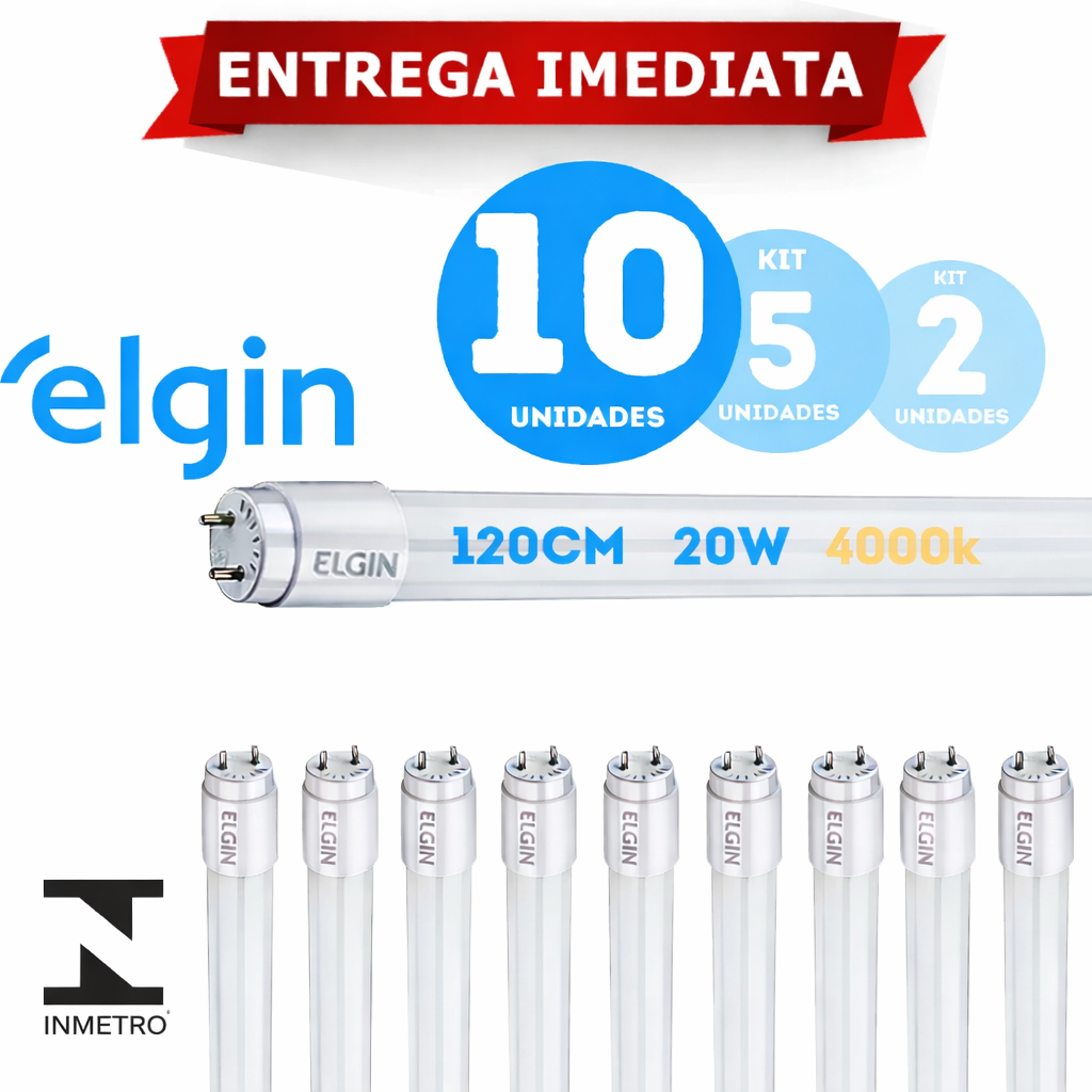 Lâmpada Tubular Led 4000k - Comprar com Melhor Preço em Iluminação