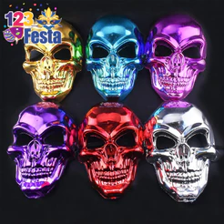 Mascara de caveira - Halloween - 4 cores