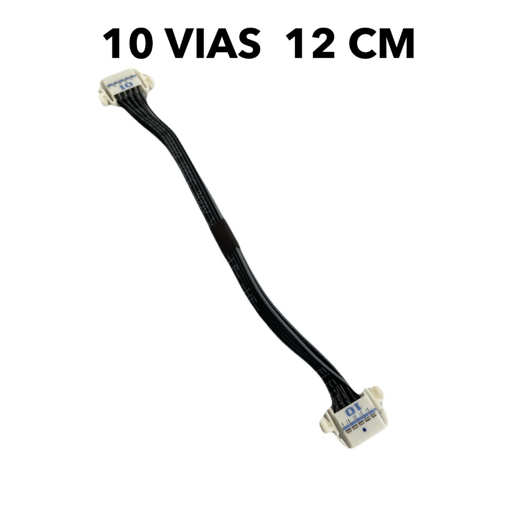 UN40H5103AG UN40H5100AG Cabo de Conexão Entre Placas Fonte / Principal Samsung 10 Vias 12 Cm