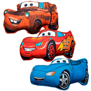 Almofadas Infantil Carros Relâmpago McQueen Mate e Sally Decoração Quarto Menino 48x40cm em Oferta na Shopee