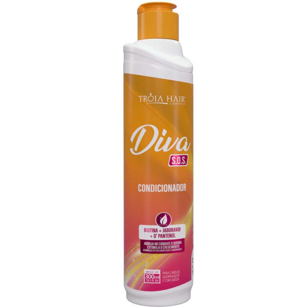 Shampoo Manutenção S.O.S Diva 300ml - Tróia Hair