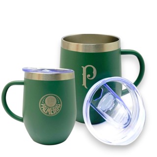 CANECA TÉRMICA INOX OFICIAL PALMEIRAS em Oferta na Shopee