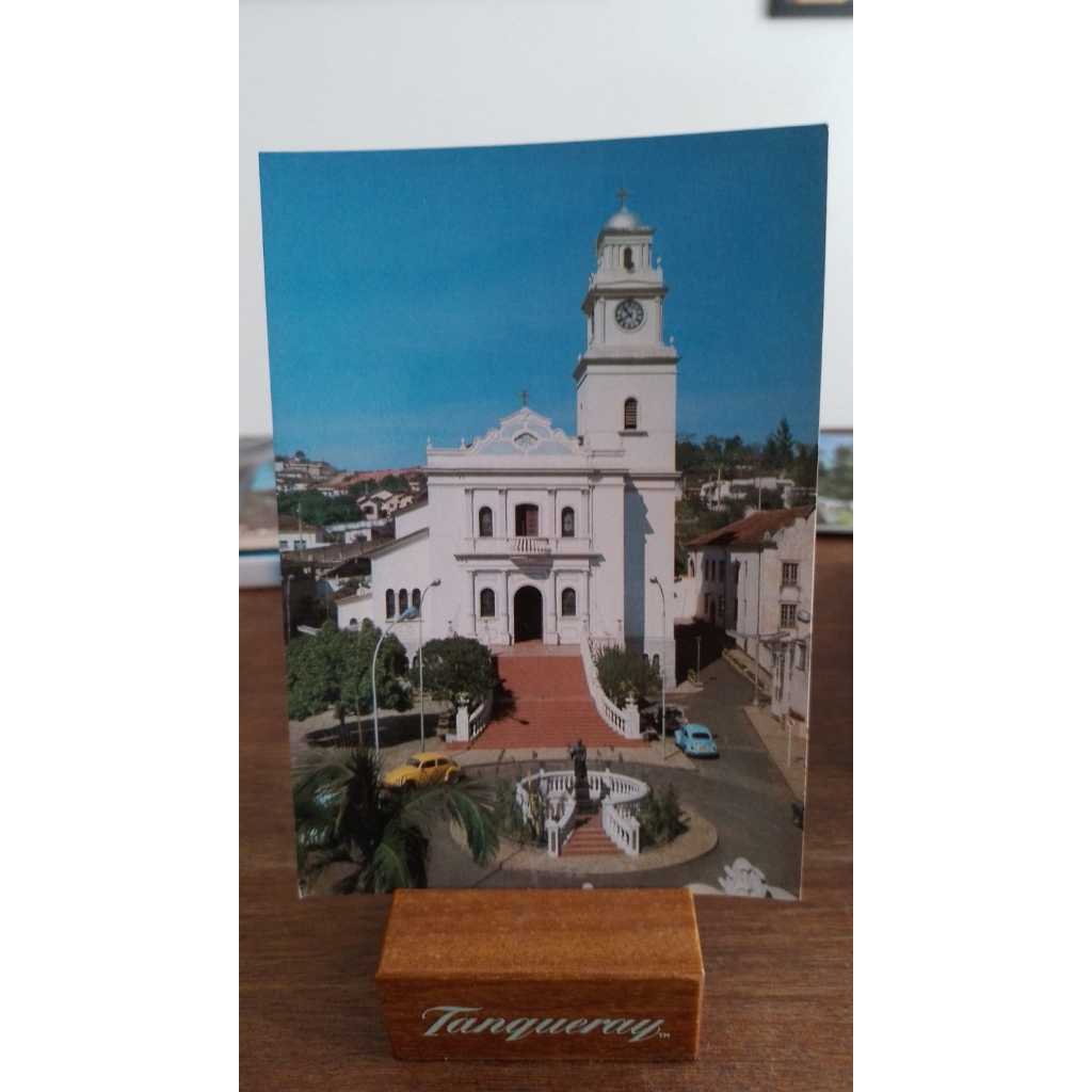 Cartão Postal Antigo - São lourenço MG - Igreja Matriz