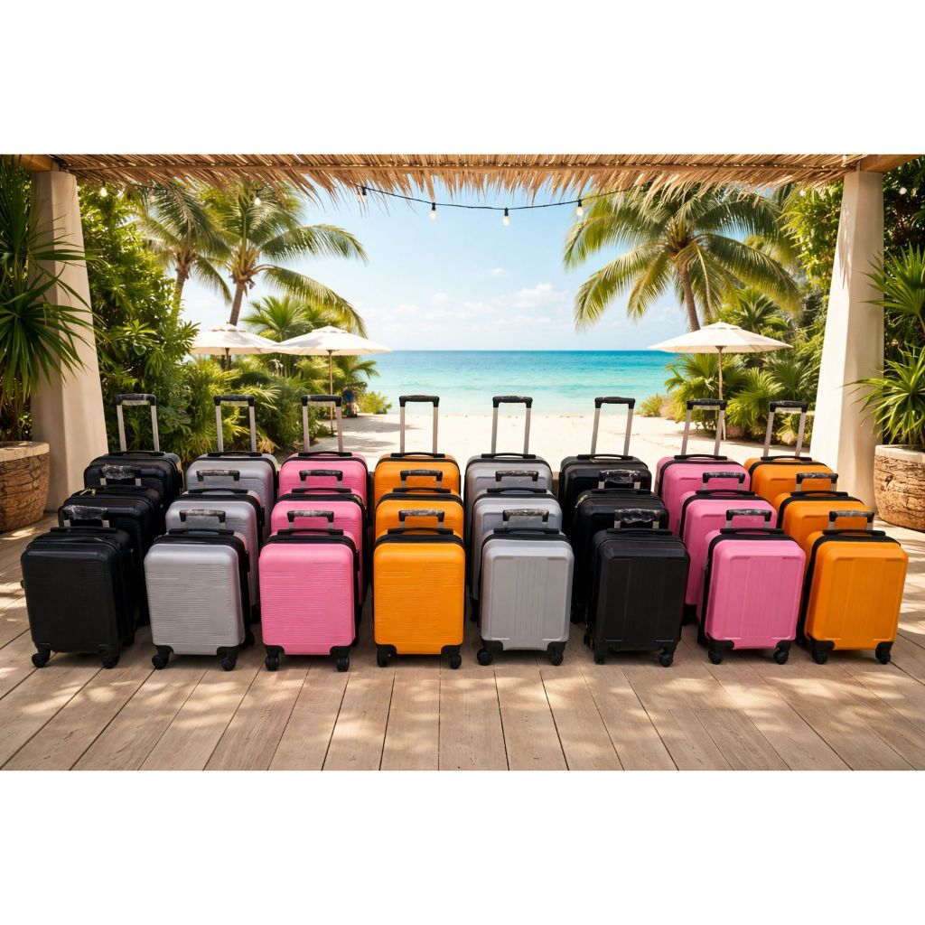 Mala de Viagem Padrao ANAC rodinhas 360° Frete Grátis CUPOM em Oferta na Shopee