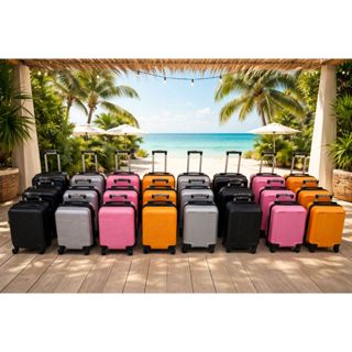 Mala de Viagem Padrao ANAC rodinhas 360° Frete Grátis CUPOM em Oferta na Shopee