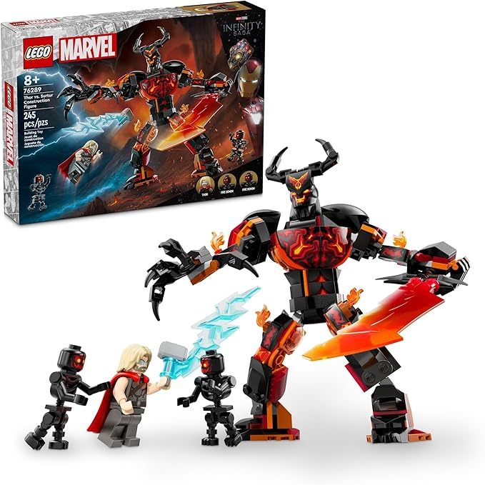 LEGO Super Heroes Marvel Figura de Construção Thor vs. Surtur 76289