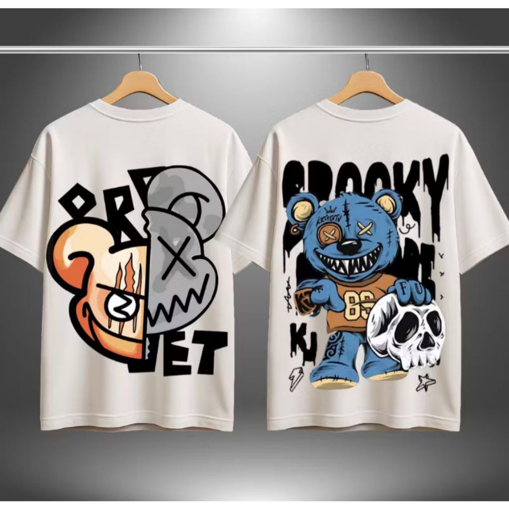 Kit Camiseta Masculina Estampada Urbano Street Style Descolada Tendêcia