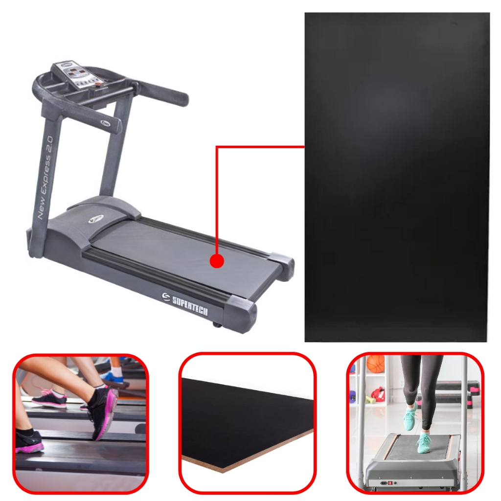 Prancha Deck Mdf Para Esteira Supertech New Express Profissional