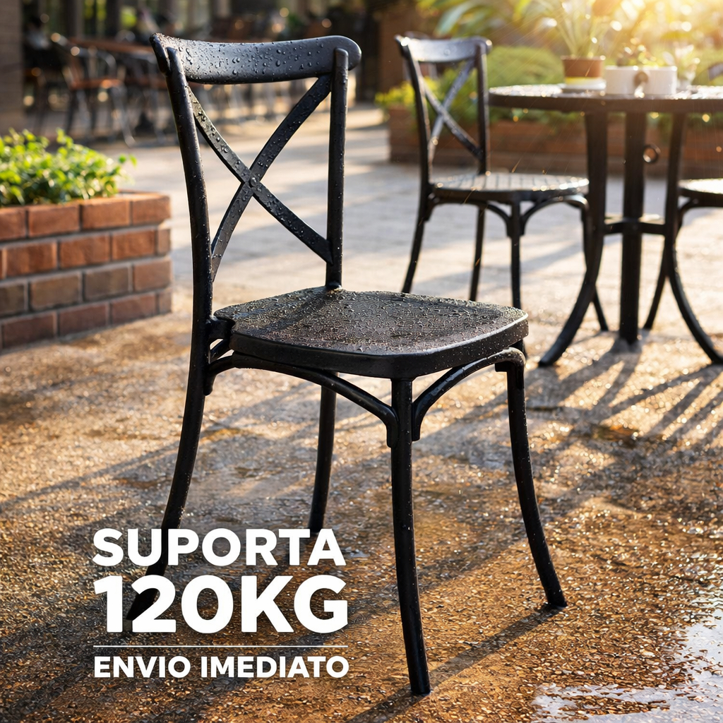 Cadeira Tiffany Empilhavel Polipropileno Classica Top em Oferta na Shopee