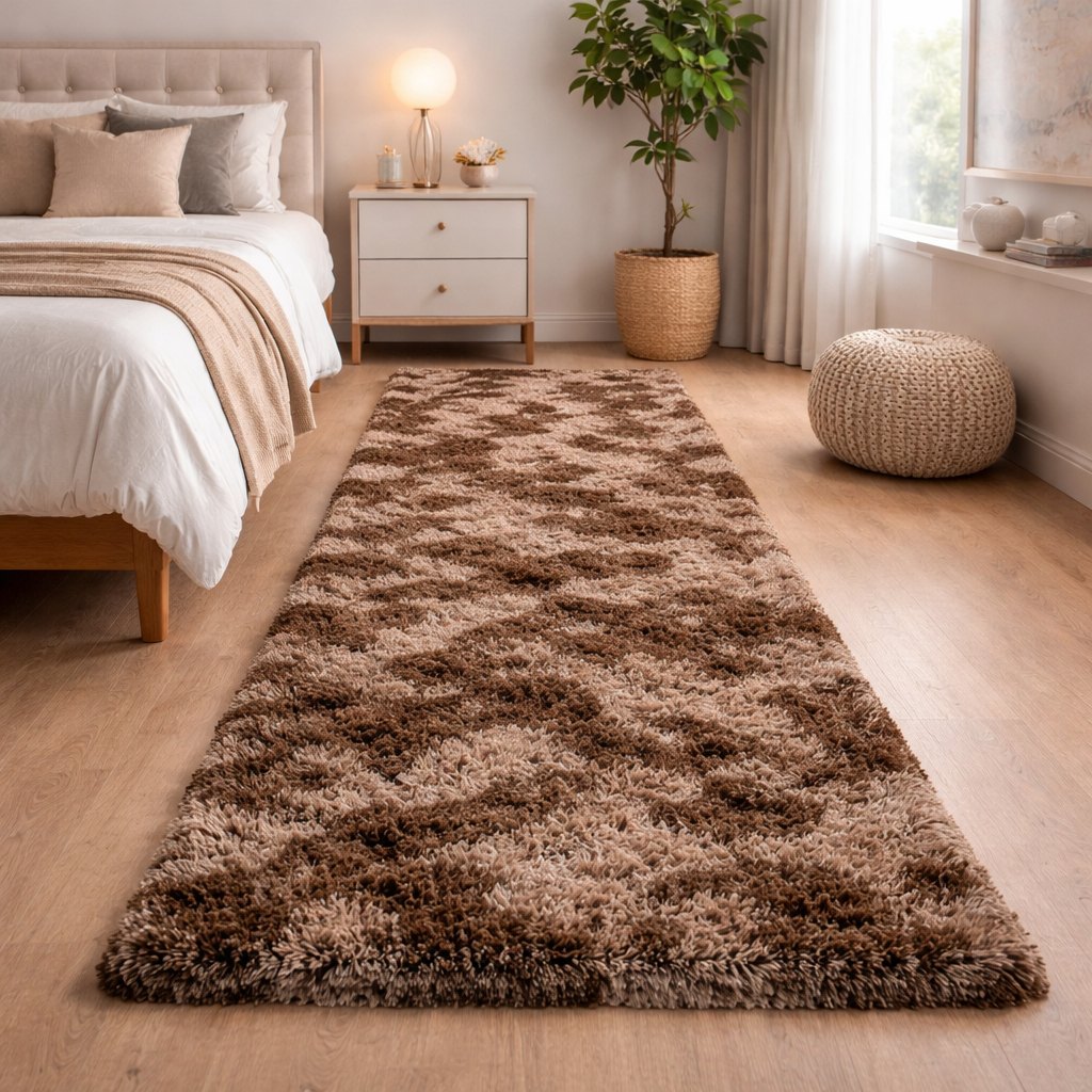 Tapete Passadeira Quarto Corredor Sala Beira Cama Felpudo Peludo Varios Tamanhos