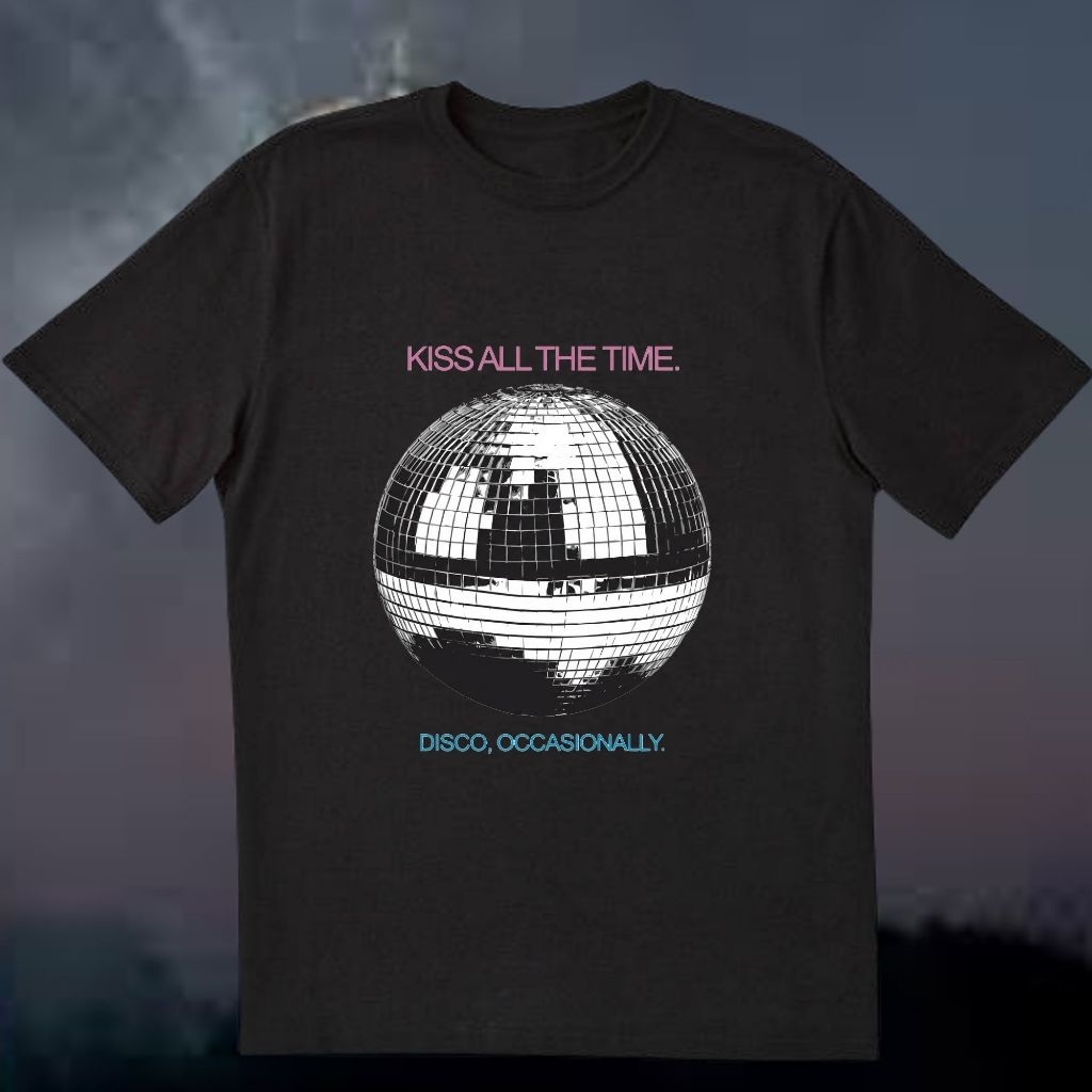 Camiseta Harry Styles Kiss All Time Disco 100% Algodão
