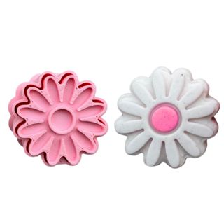 Modelador Ejetor Margarida para Brigadeiro, Doce, Docinhos, Confeitaria, Flores - 2Peças em Oferta na Shopee