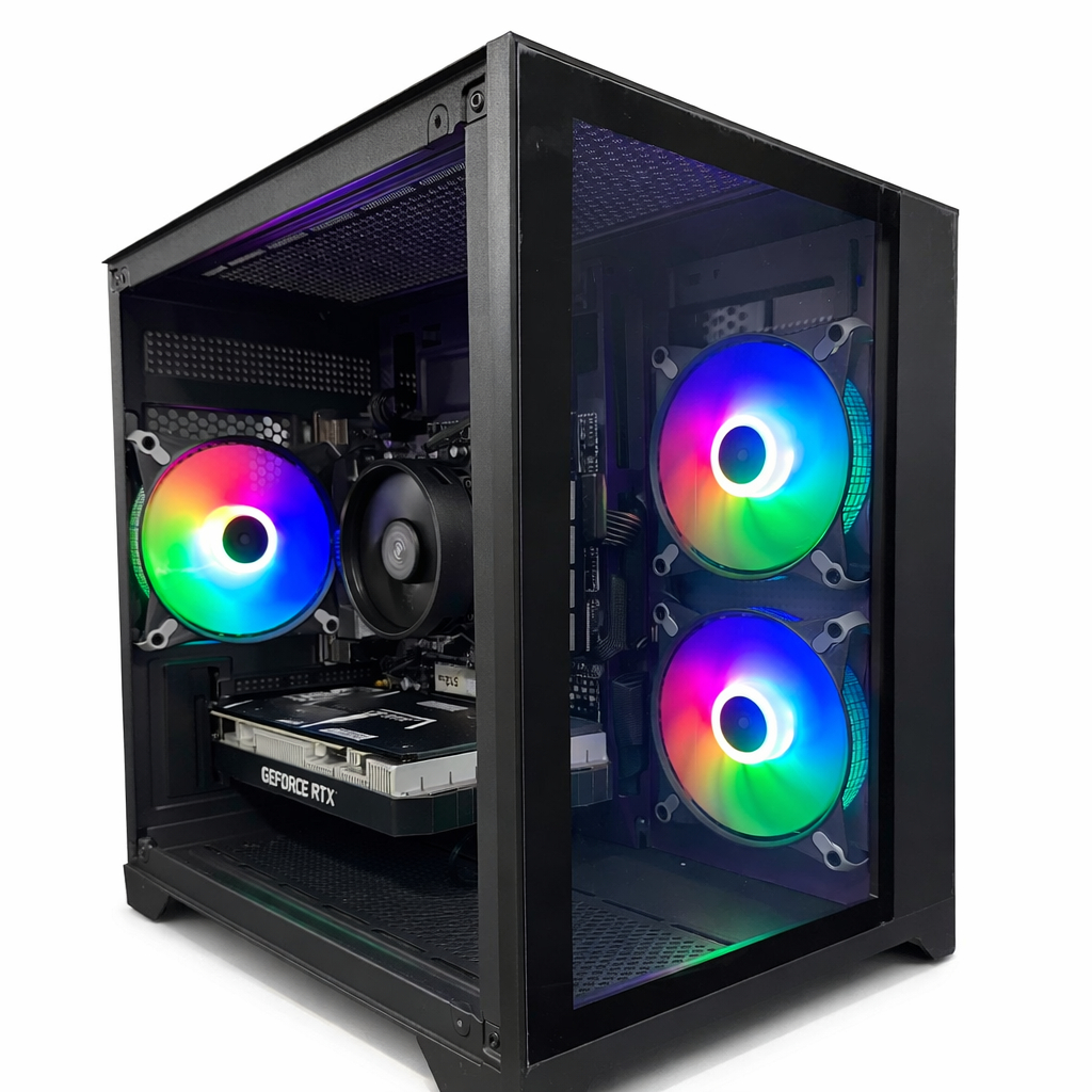 PC Gamer AMD Ryzen 7 5700G, Memória Ram DDR4 32GB, SSD M.2 NVME 1TB, NVIDIA GeFo