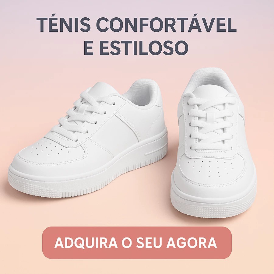 Tênis Masculino Feminino Casual Tênis Branco Tênis Esportivo Academia Corrida Lançamento