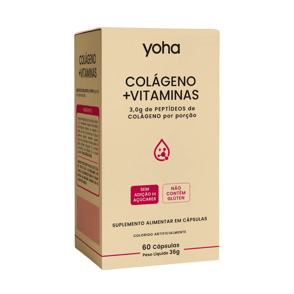 Colágeno + Vitaminas 60 Cápsulas - Yoha