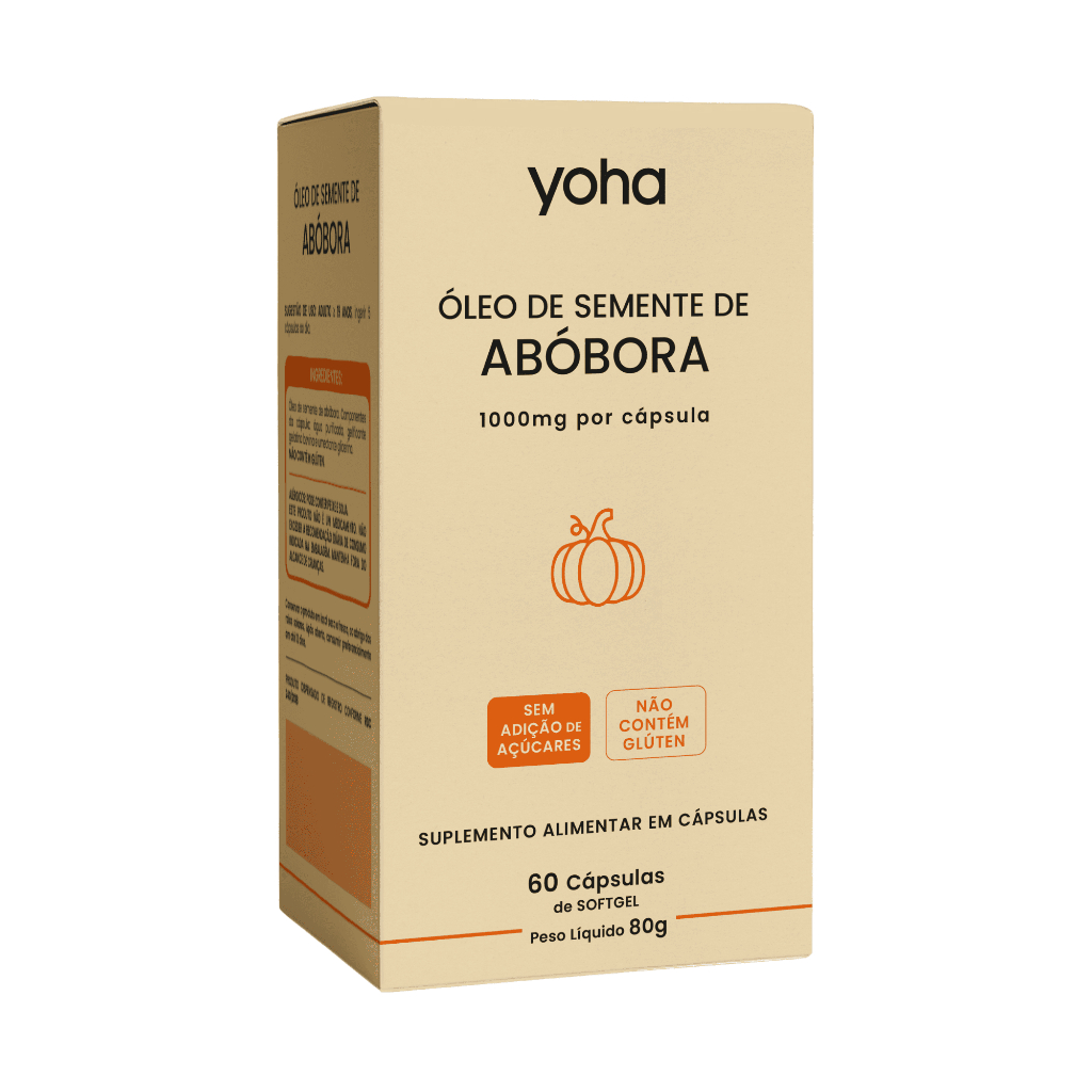 Óleo de Abóbora 60 Capsulas - Yoha