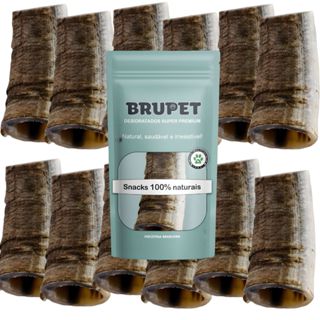 Kit Meio Do Chifre Bovino Para Cães Brupet Mordedor 100% Natural Recheável em Oferta na Shopee