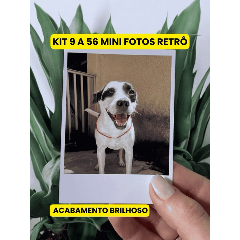 Kit Mini Fotos Personalizadas – Retrô Vintage | Impressão Premium l Presente Decorativo Namorados em Oferta na Shopee