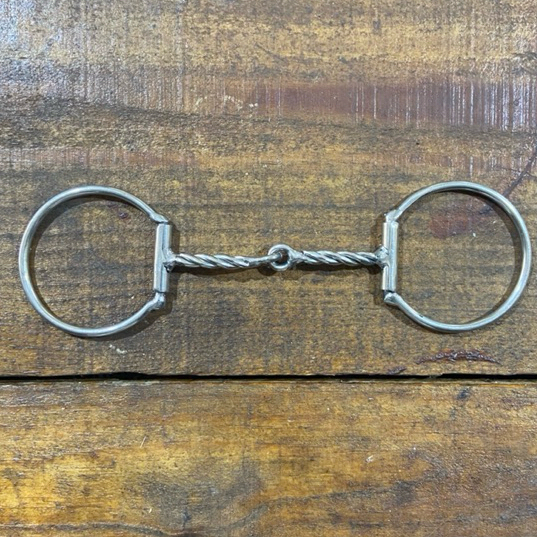 Freio Bridão D Bocal Torcido Aço Inox Cavalo Mangalarga Quarto de Milha  Doma Profissional Forte