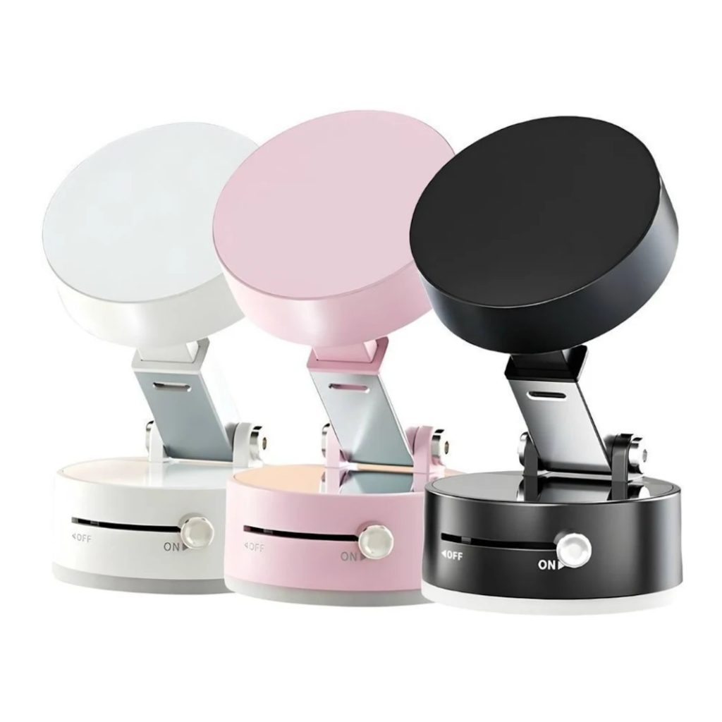 360°Suporte dobrável para celular Suporte magnético de adsorção de carro Envio rápido