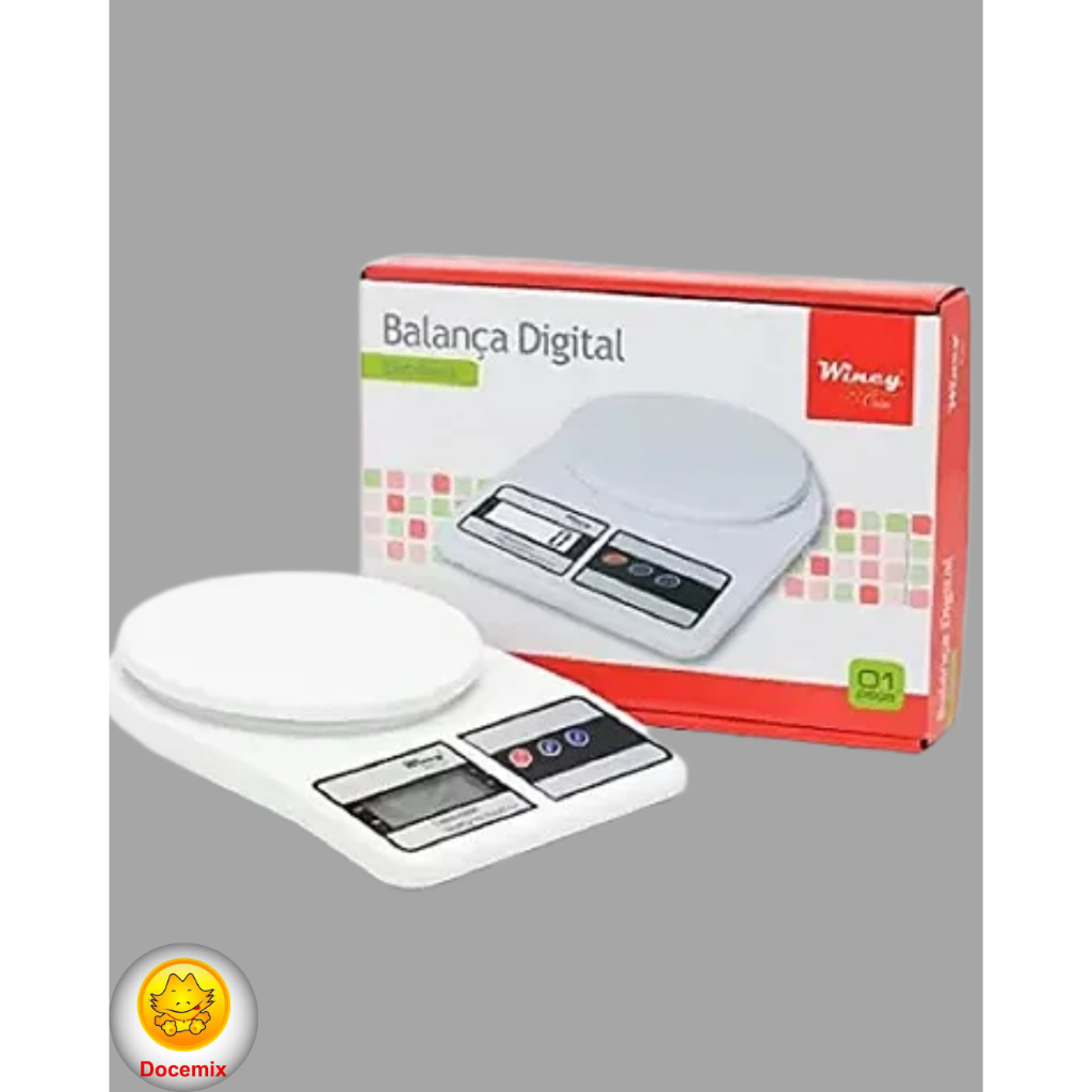 Balança De Precisão Digital 10 Kg - Wincy - Balança de Cozinha