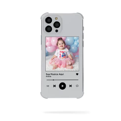 Capa Capinha Case Personalizada com Foto Spotify