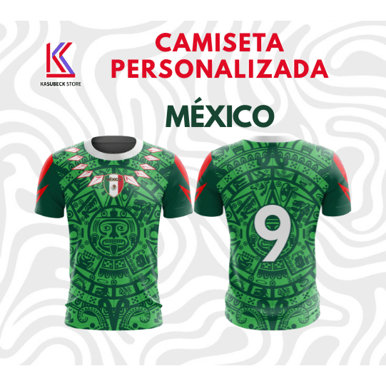 Camiseta Personalizada do México Torcedor 2026 Esportes México