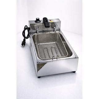 Fritadeira elétrica a Óleo 5 Litros Profissional Industrial Inox para Pastel Salgados Batata em Oferta na Shopee