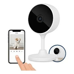 Câmera de Segurança Wi-Fi Inteligente Full HD 3MP | Visão Clara 24h