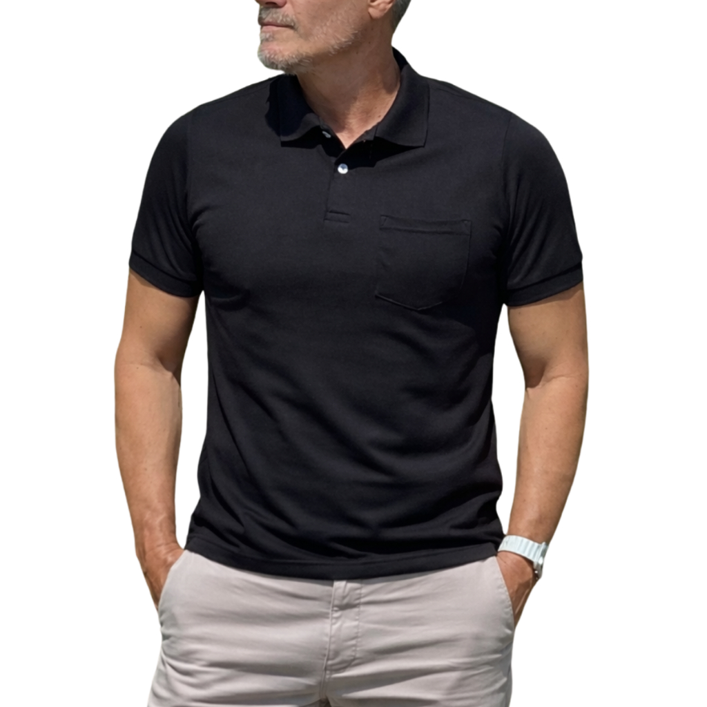 Camisa Polo Piquet Masculina Gola Polo Básica Premium Casual Alta Qualidade