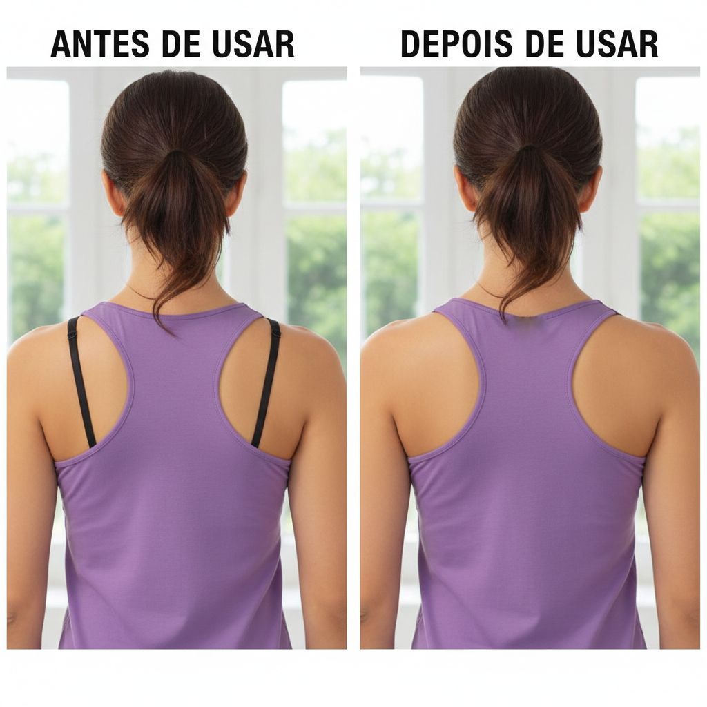 Kit 3 Conector De Alça De Sutiã  Acessório Feminino Transforme O Soutien Em Nadador Multifuncional