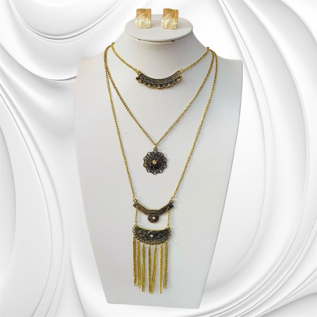 Colar Comprido Boho Chic - Longo