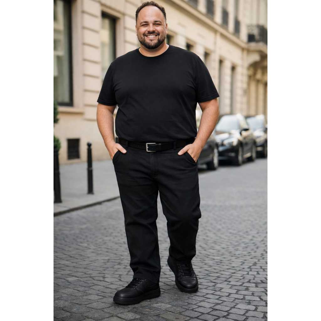 Calça Sarja Masculina Algodão Sport Fino 38 Ao 56 Social Tamanhos Normais e Grandes Calça Plus Size Sarja Masculina em Oferta na Shopee