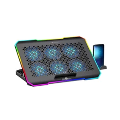 Base Para Notebook 17,3" C3Tech RGB - NBC-550BK