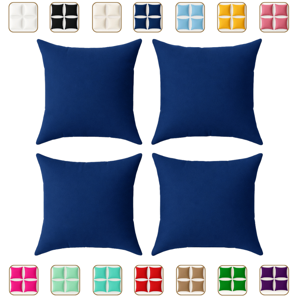 Kit/Jogo 4 Capas de Almofadas Elegance Oxford -  Sala Quarto Decoração - Diversas Cores em Oferta na Shopee