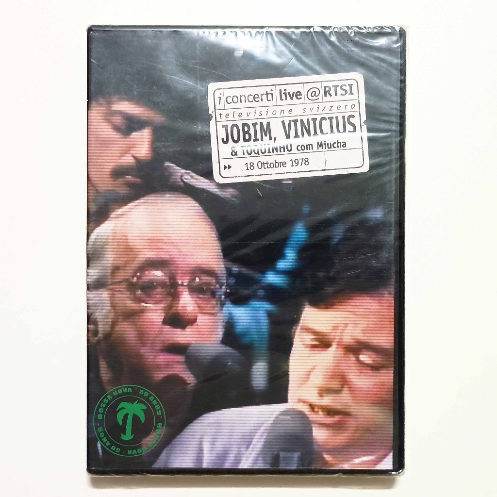 DVD Jobim, Vinícius & Toquinho com Miucha (Lacrado)