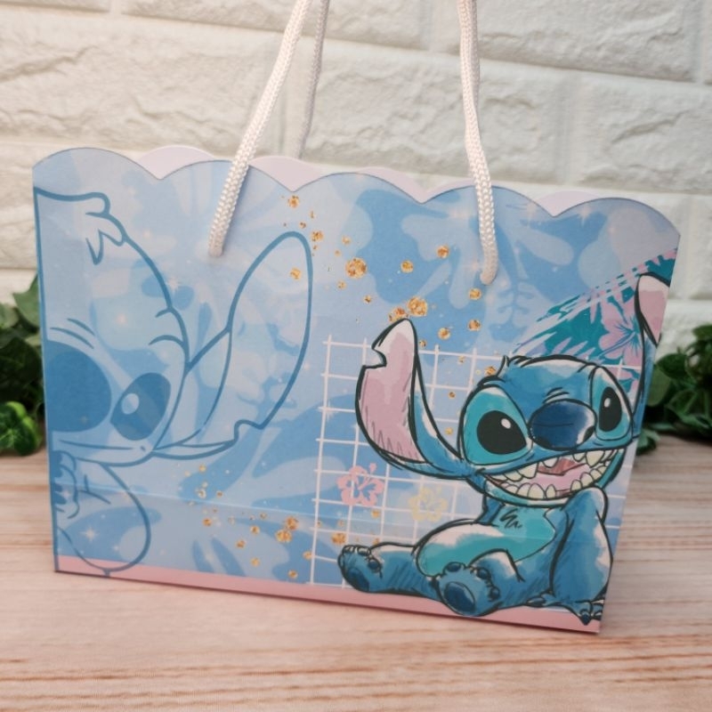 Sacolinha Stitch Personalizada l Sacolinha l Lembrançinha l Festa Infantil l Festa Stitch