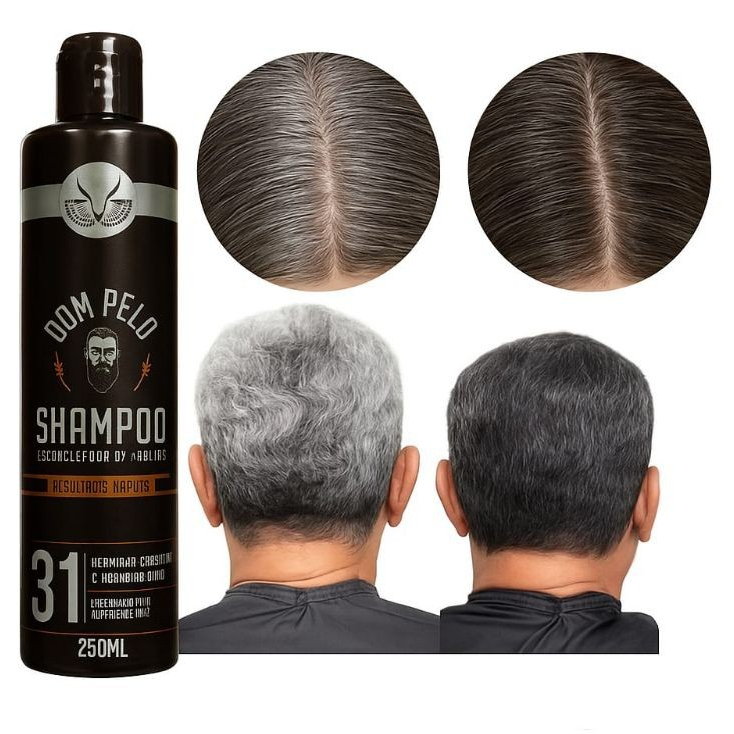 Shampoo Escurecedor de Cabelos Dom Pelo – Realce a Cor Natural dos Seus Fios