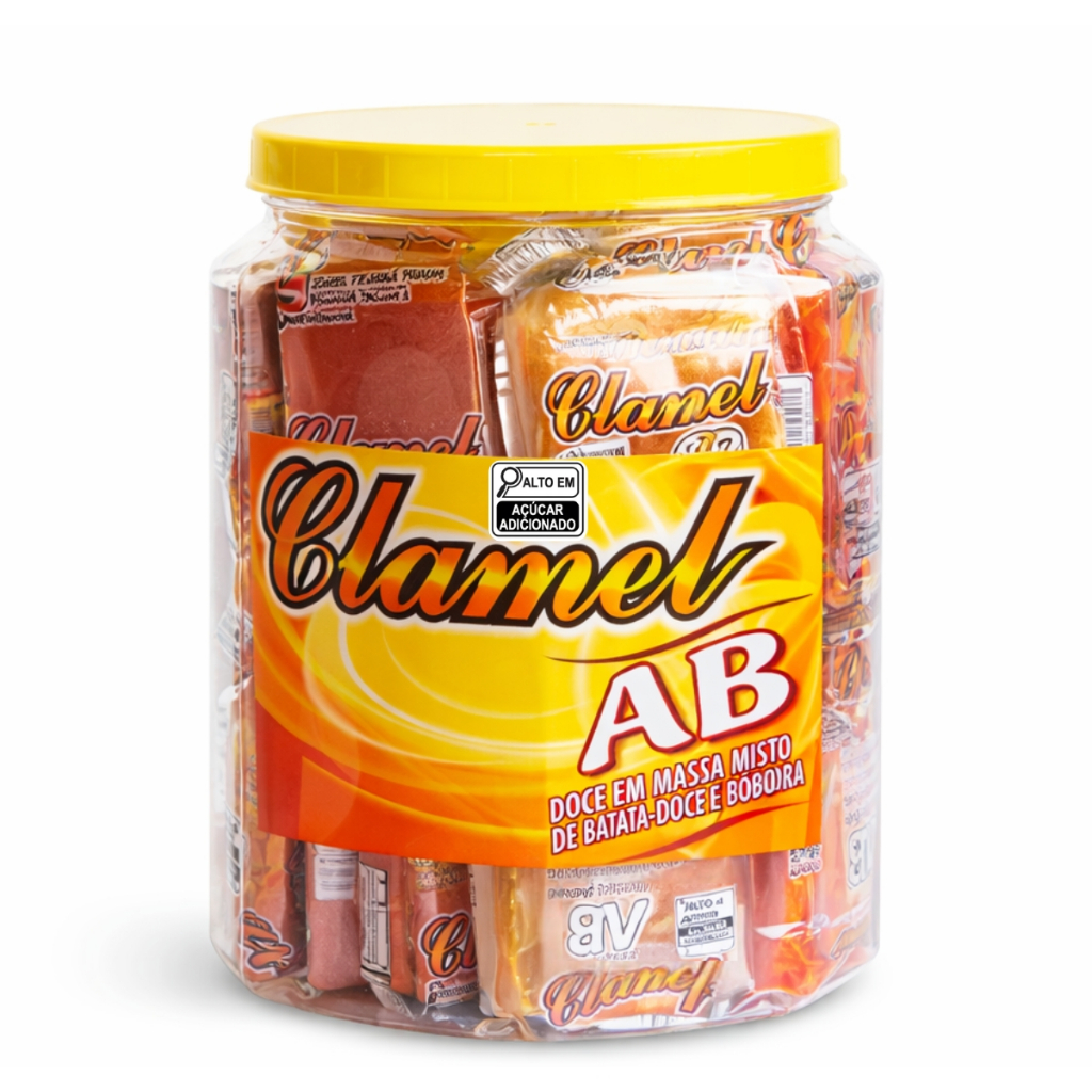 Pote AB Misto C/20 Unidades Doce De Abóbora e Batata Doce Clamel – Festa Junina em Oferta na Shopee