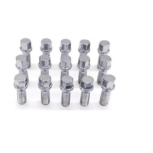 8 Parafusos De Roda Longo 60mm Golf Polo Fox Audi Jetta10 Parafusos De Roda Longo 60mm Golf Polo Fox Audi Jetta Novo  |