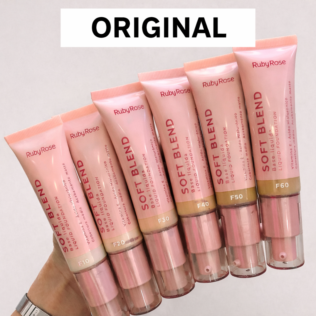 ORIGINAL Base Ruby Rose Soft Blend acabemento natural - Ruby Rose