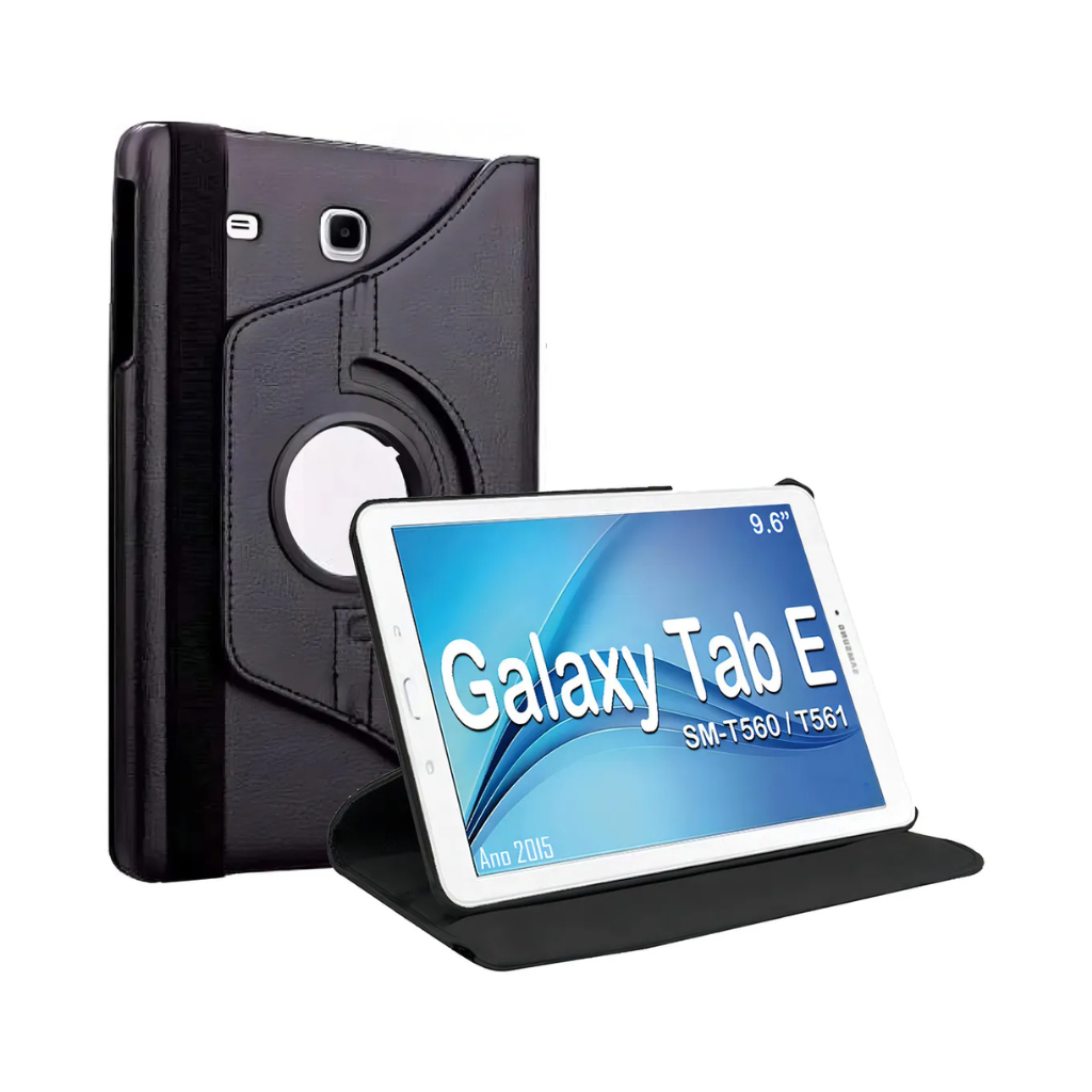 Capa Case Giratoria Para Tablet Samsung Galaxy Tab E SM-T560/T561 9,6 polegadas