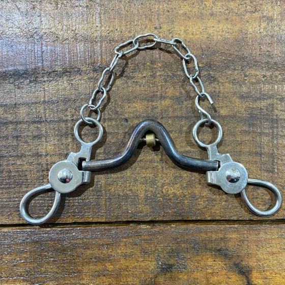 Freio Bridão Tabatinga Inox Cavalo Mangalarga Marchador Campolina Doma Rédeas Marcha Envio Imediato