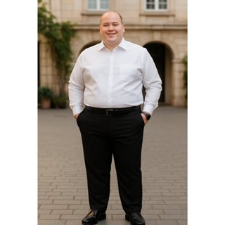 Calça Social Plus Size Masculina 50 52 54 56 58 60 – Modelo Social Básico Confortável em Oferta na Shopee