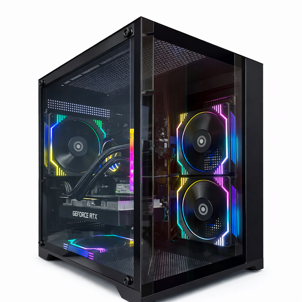 PC Gamer Live Ryzen 5 5500, 16GB RAM , NVME M.2 500GB, RTX 3050 6GB, Gabinete co