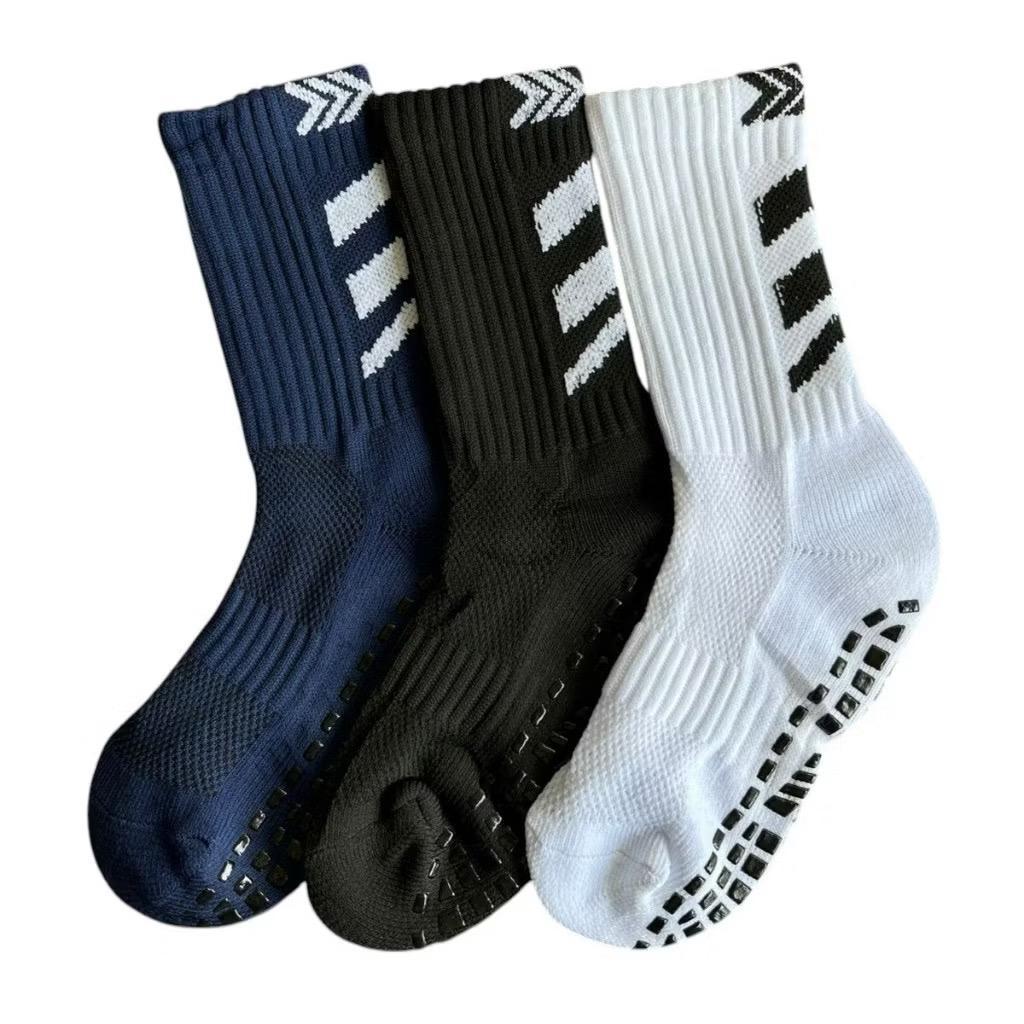 Meia de Futebol Infantil com Ponto de Borracha, Tamanhos Específicos, Meia Esportiva para Crianças em Oferta na Shopee