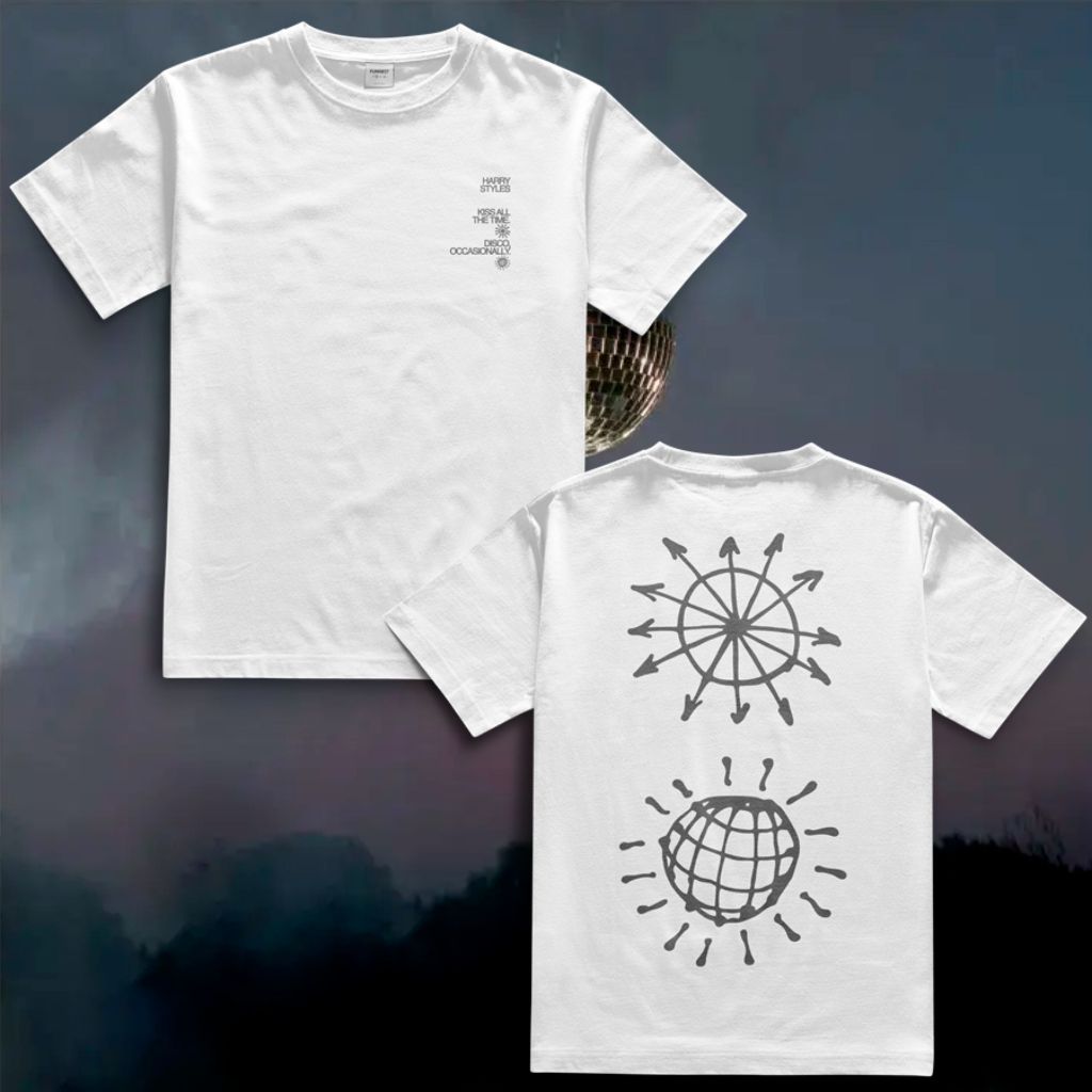 Camiseta Harry Styles | Kiss All The Time. Disco, Occasionally. [unissex]